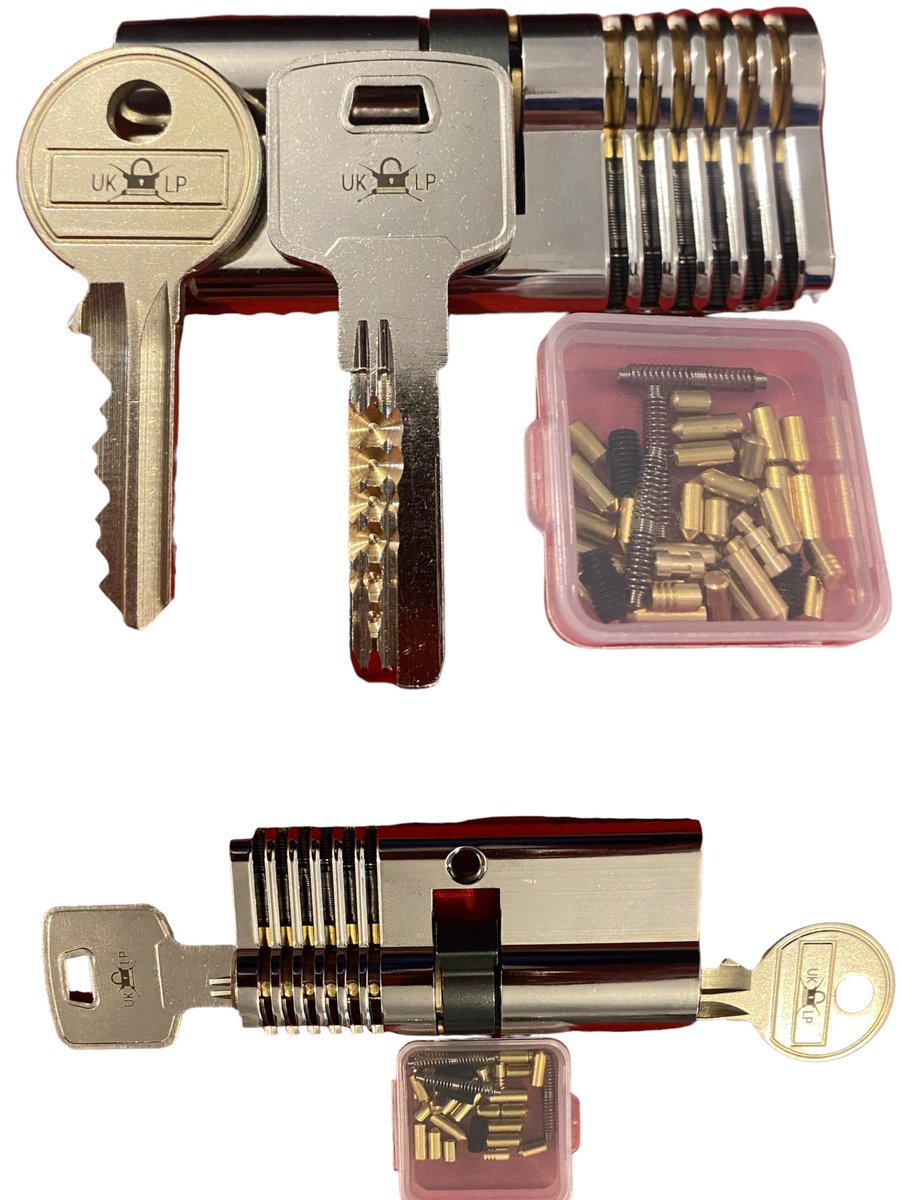 New &amp; in stock re-pinnable euro &amp; dimple lock cutaway 

uklockpickers.co.uk/euro-dimple-2-…