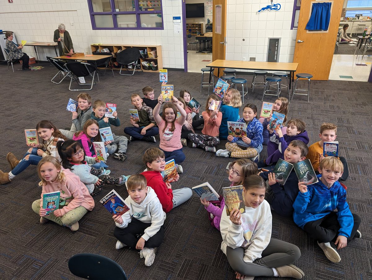 Thank you  for the new books. KMES PTA! <a href="/kmespta/">KMES PTA</a> <a href="/KMElem/">KM Elementary School</a>