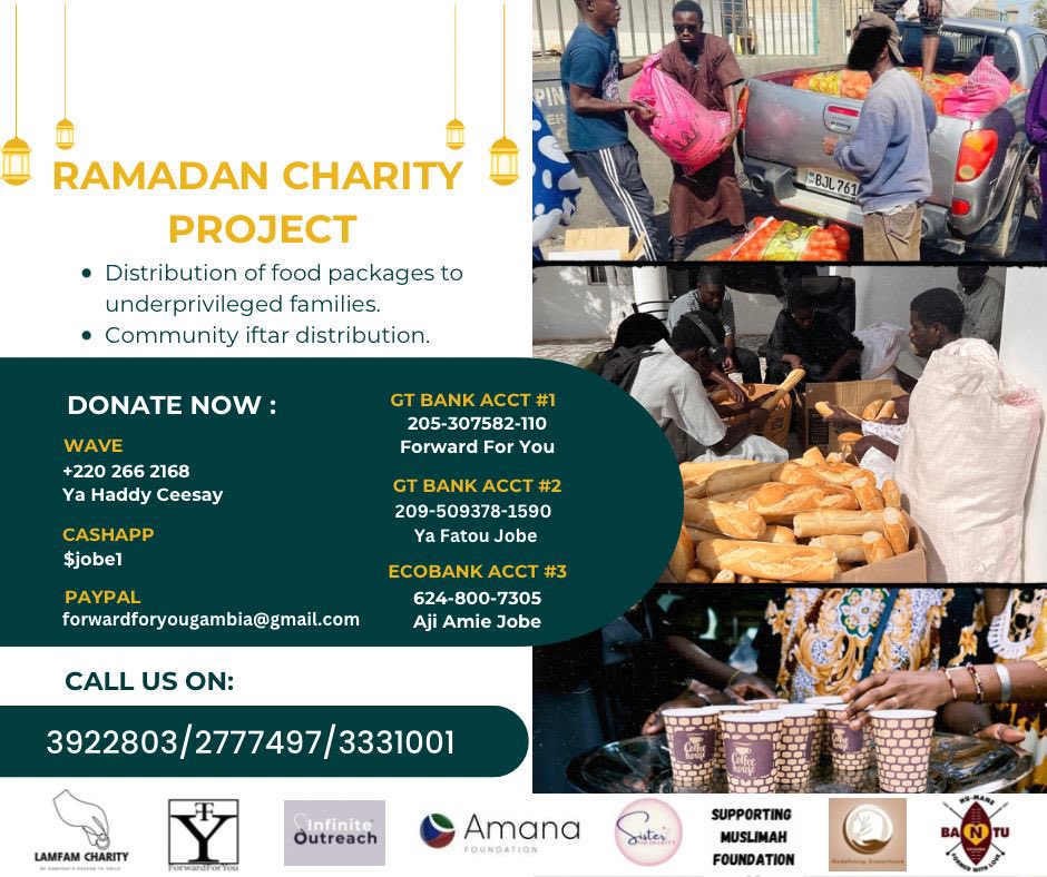 Ramadan is right around the corner, similar to previous years, we have started preparations to provide family packages to those in need as well as Community Iftars. 

Please donate  gofund.me/33b214a4 
to provide much needed support during the holy month. ✨