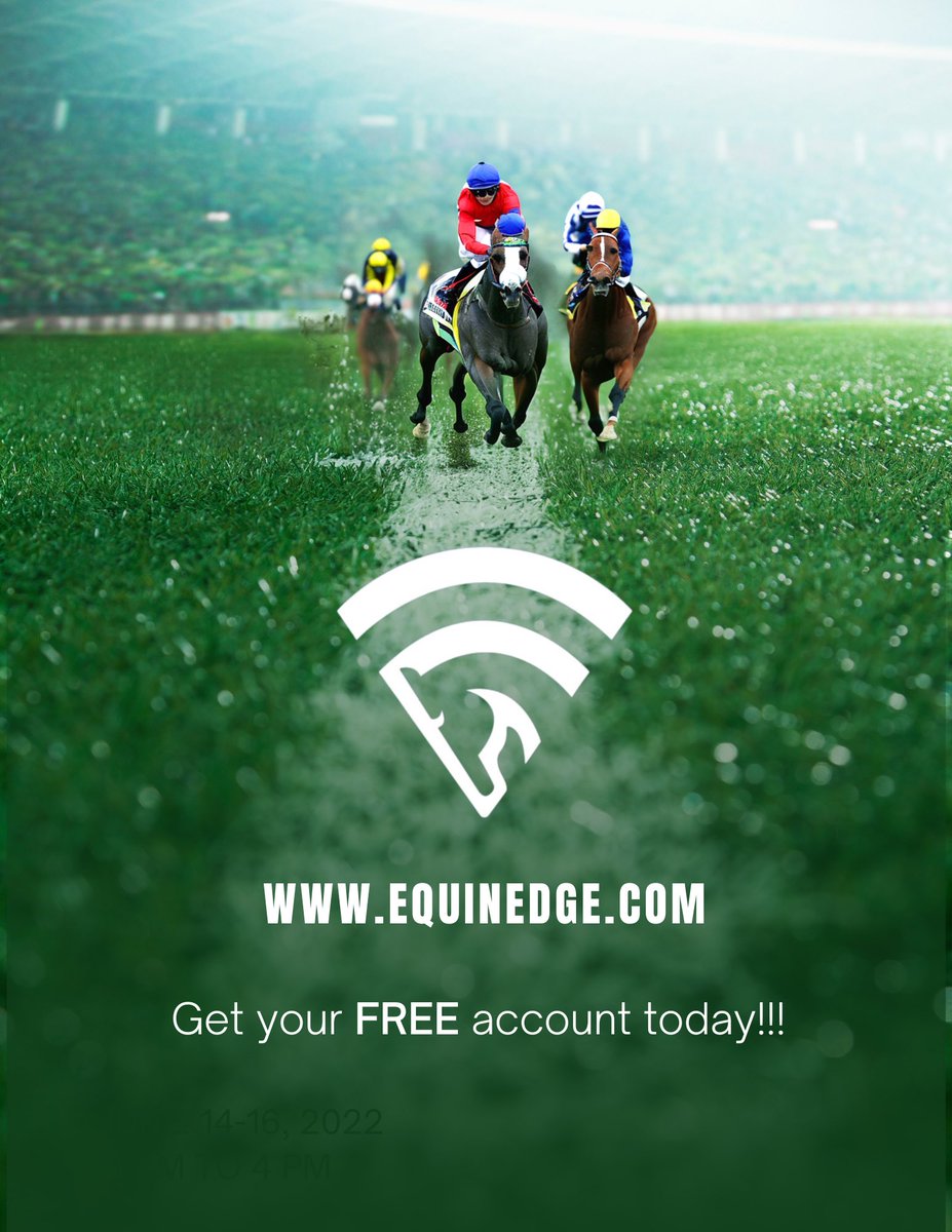 EquinEdge's tweet image. 🎉 Horse racing fans, take your passion to the next level with EquinEdge! Our AI-driven platform is here to revolutionize your racing experience. 🚀 Sign up for FREE and enjoy 3 FREE races daily. 🏇💡 Don’t miss out! #EquinEdge #FreeSignUp #HorseRacing 
FREE Sign up: