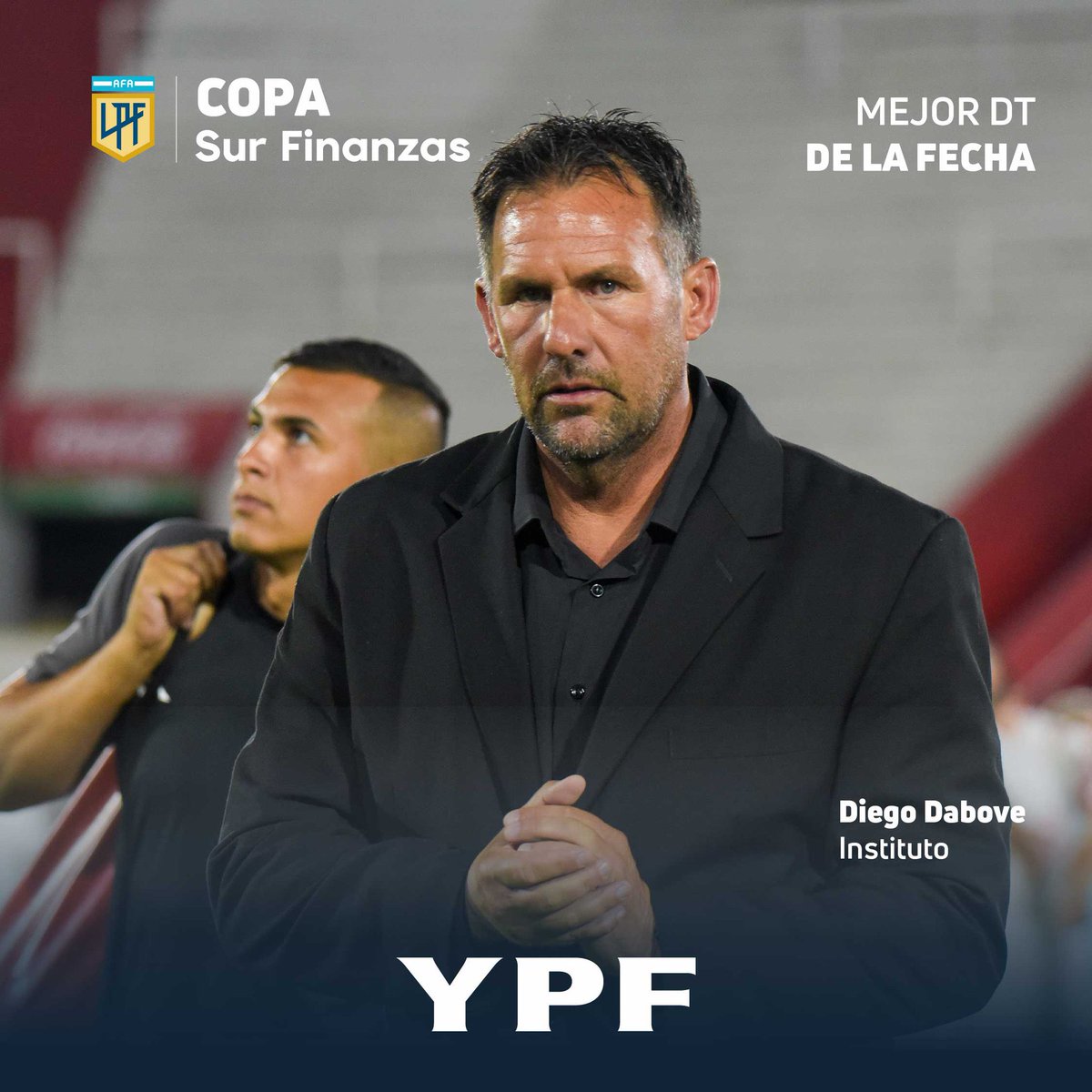 Tenía una parada brava frente al Decano y no se achicó: goleó, gustó y ganó. Por eso, Diego Dabove, entrenador de <a href="/InstitutoACC/">Instituto ACC</a>, es el #MejorDT de la #fecha2 de la #CopaSurFinanzas 🏆  2024.

<a href="/YPFoficial/">ypfoficial</a>