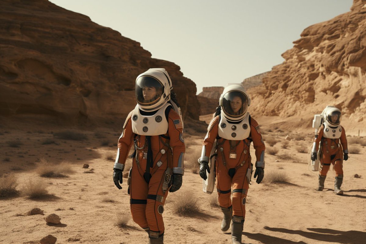 BoneShibarium's tweet photo. @mayemusk @WSJ Mom, do you think there will be people on Mars one day? @mayemusk https://t.co/ia6XVW5Jvz
