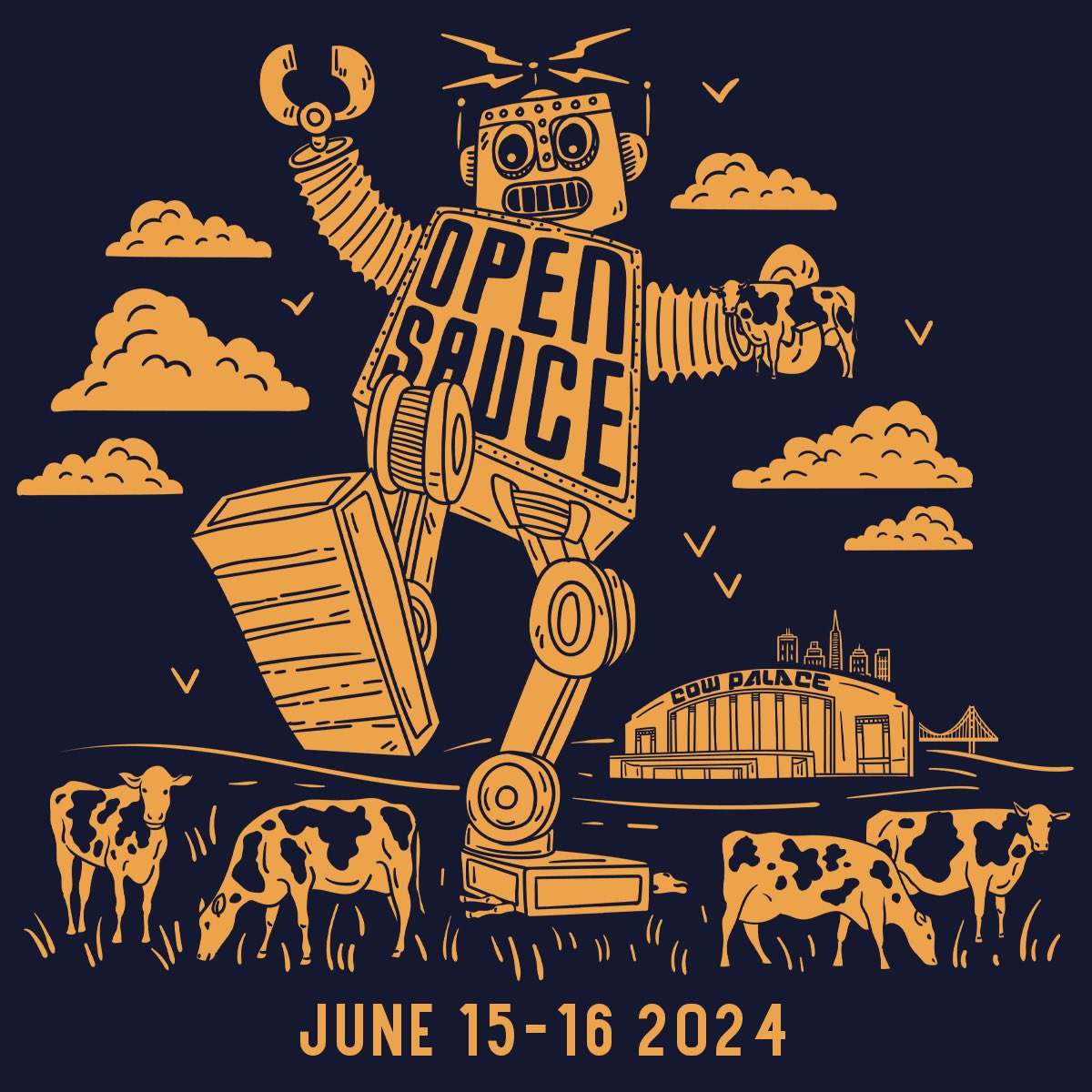 We’re back and we’re bigger than before. June 15th-16th. Cow Palace, San Francisco. See you there.