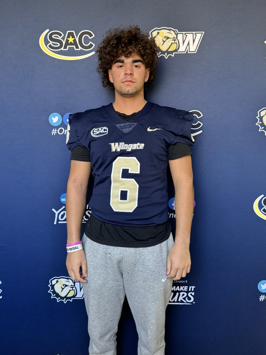 Had a great time at Wingate University. Thank you @coachjmsmith_ for the invite. @barlow_coach @WGroveFootball1 @CoachUlassin