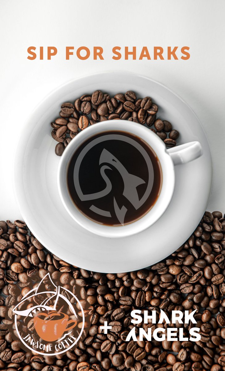 sharkangels's tweet photo. If you like coffee check out our new partner Jawsome Coffee. Plus get 15% off with code: SHARK ANGELS
https://t.co/09rkswr7NO
#SipforSharks https://t.co/pROXKHfziH