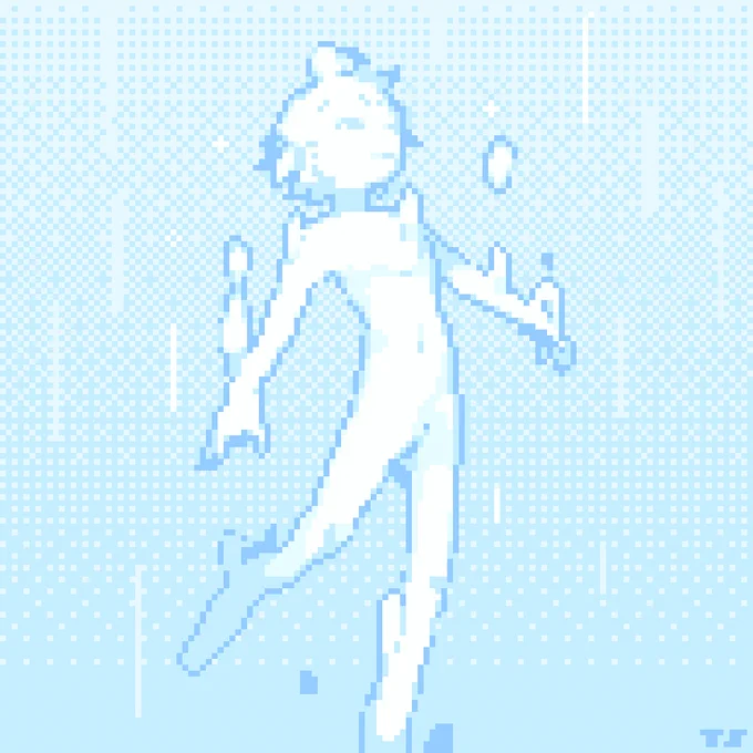 #Blank for today's #pixelart #pixel_dailies #ドット絵 #픽셀아트 