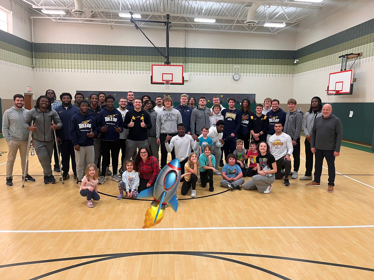 Another Great Friday out in the community! Thank you to the Central Trail After School Program for having us! #TeamToledo