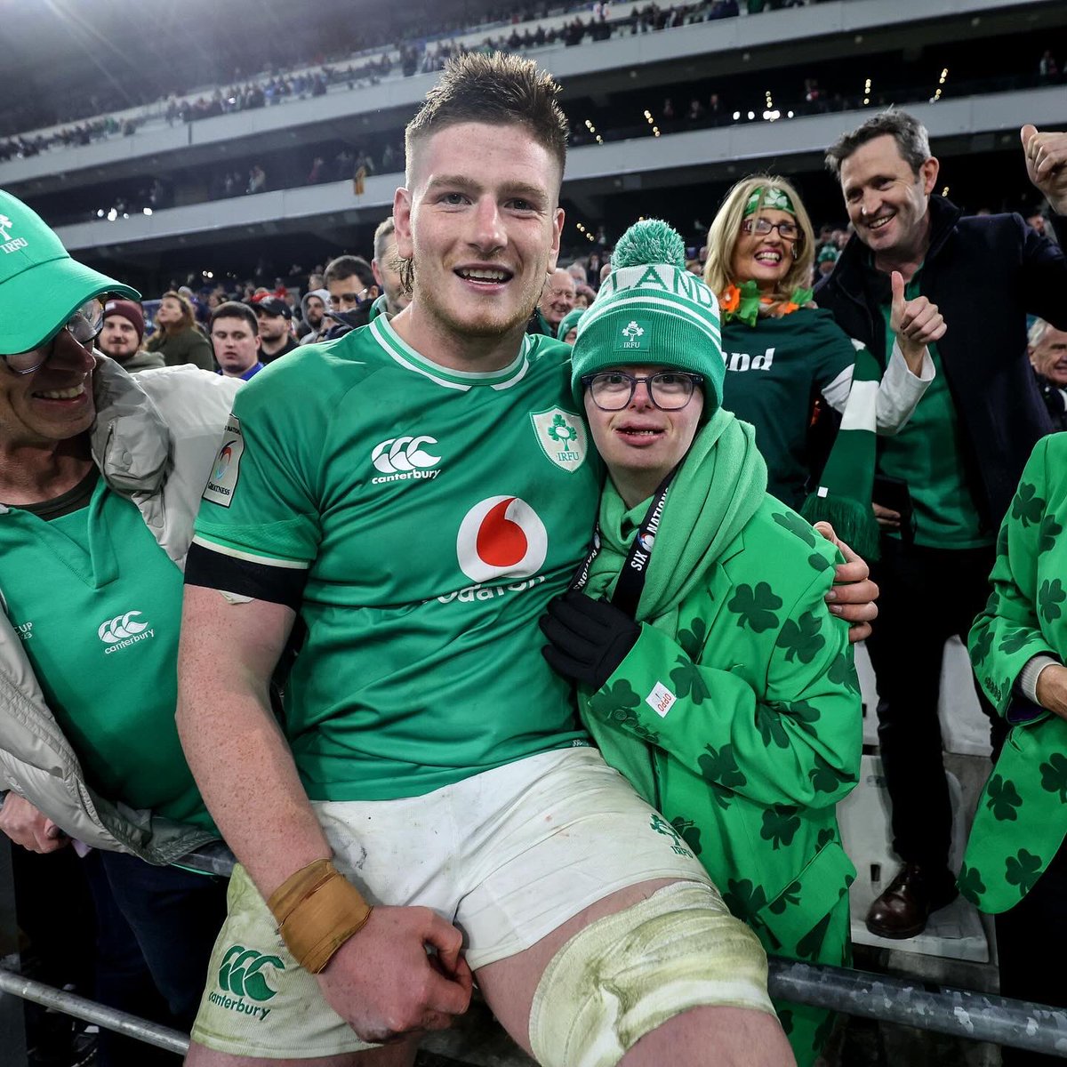 Big Joe McCarthy! 💚 #TeamOfUs