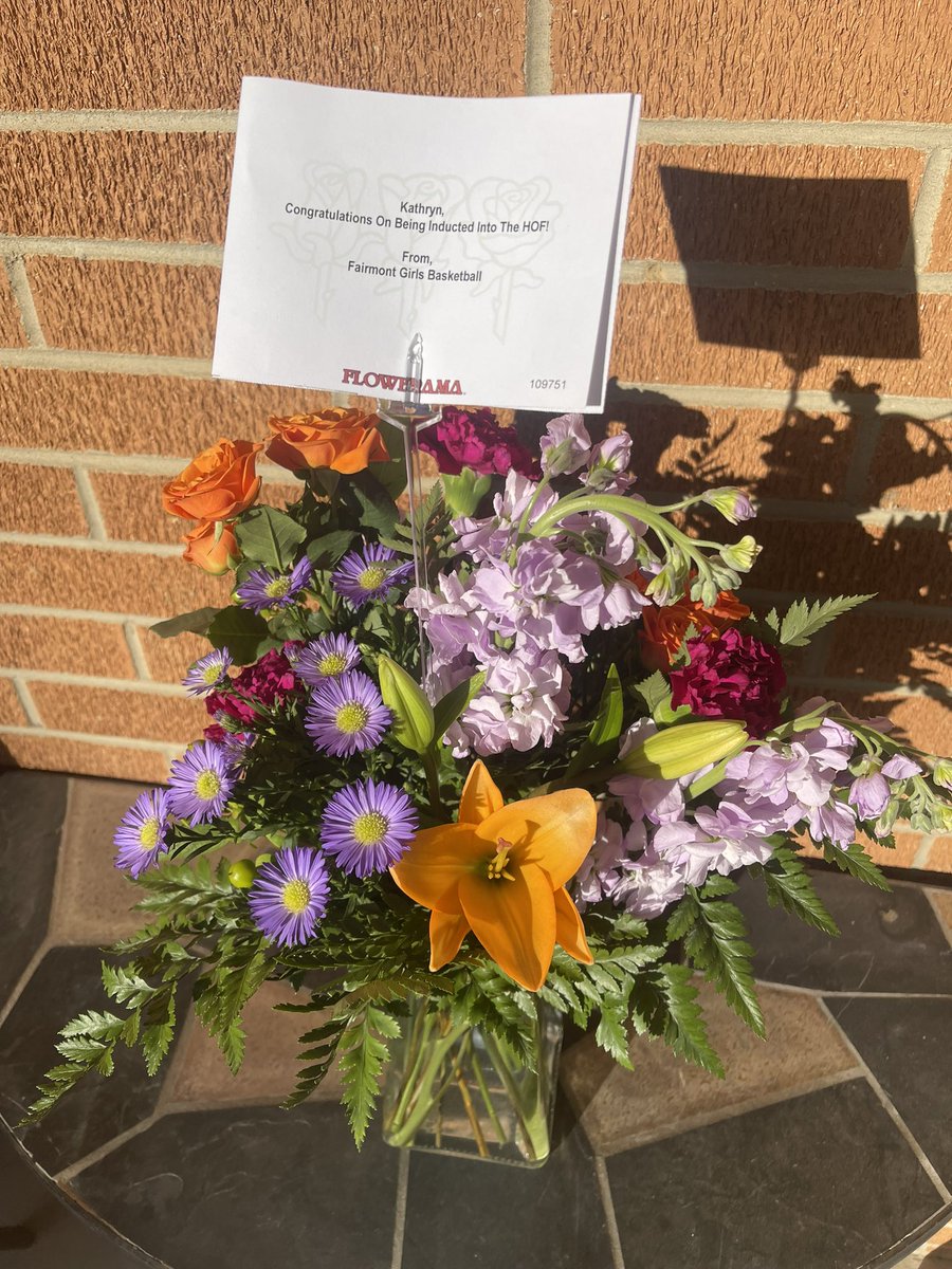 Kathryn Westbeld (@k_westbeld33) on Twitter photo Thank you, <a href="/FairmontGB/">Fairmont Girls Basketball</a> , for the beautiful flowers! So many great memories suiting up for the Firebirds😊💙 Thank you, <a href="/FairmontGB/">Fairmont Girls Basketball</a> , for the beautiful flowers! So many great memories suiting up for the Firebirds😊💙