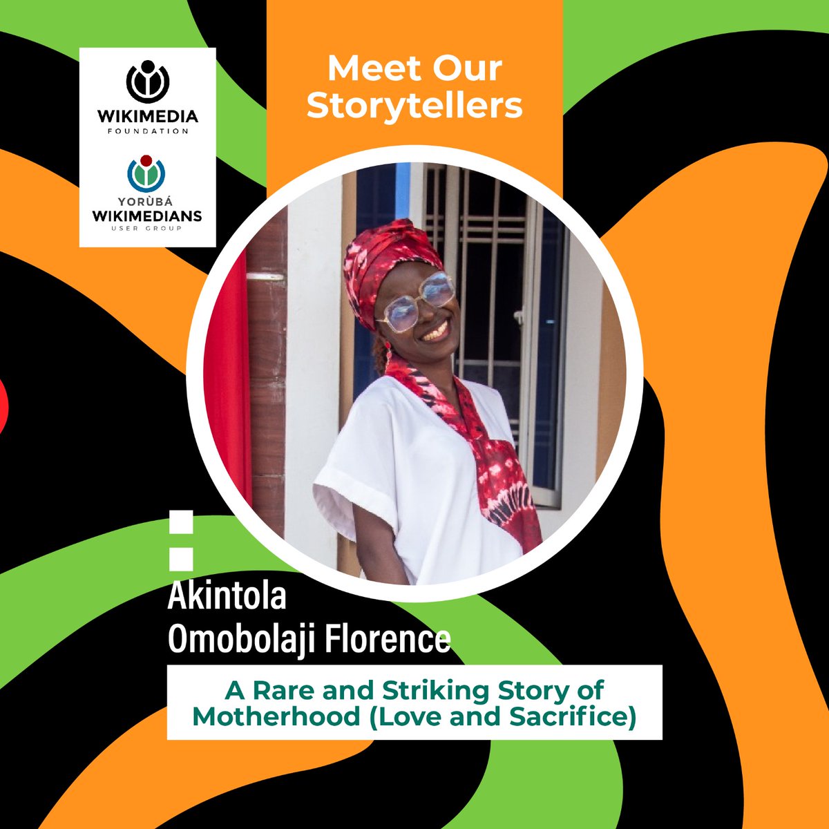 Wikimediayo's tweet photo. Tomorrow, February 3, 2024, is our storytelling event. The event would be held at Tunde Odunlade Art Gallery, Bodija, Ibadan. Please meet our storytellers.

You are invited to this gathering. https://t.co/iCZW7xqsZ9