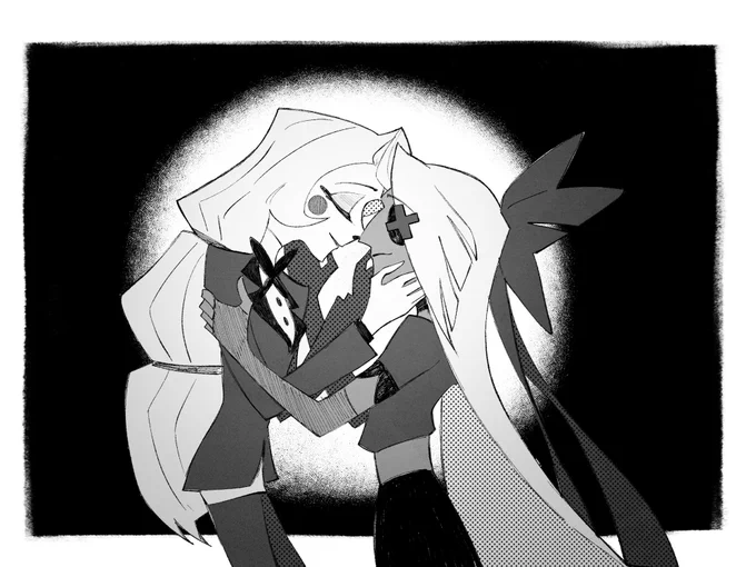 待ってました2人のラブソング……ありがとう…… #HazbinHotelFanart #chaggie