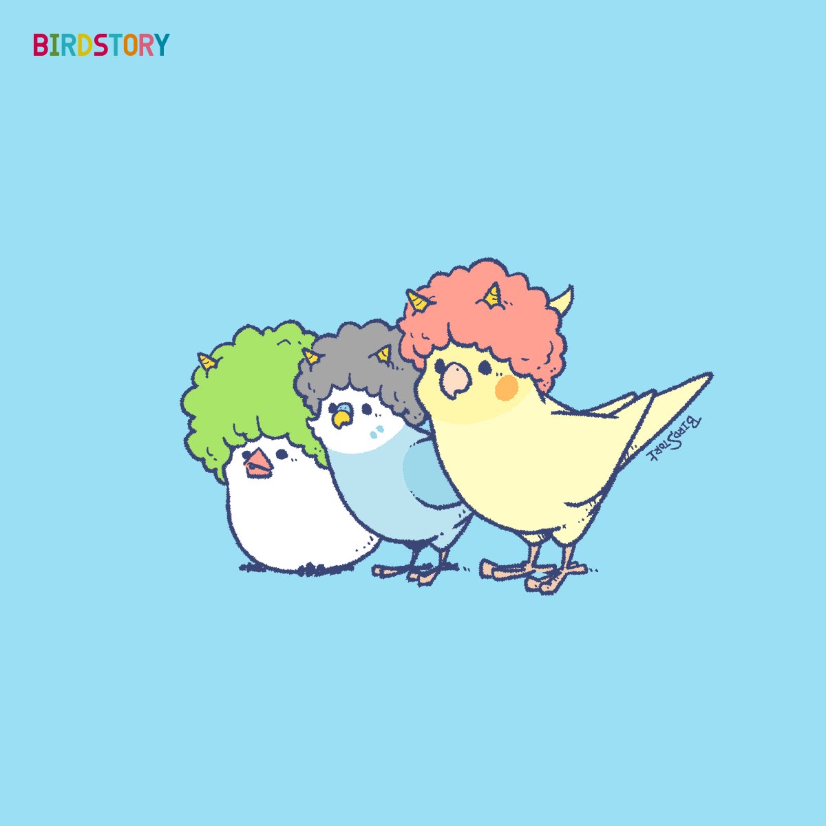 「おはようございます。 本日は2月3日、立春の前の日にあたり、季節を分けるという意」|BIRDSTORYのイラスト
