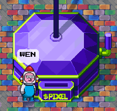 fitmonkey33's tweet photo. @pixel_barney My Farmer buddy is offline so i took a selfi like this.....        #WEN $PIXELS!.. https://t.co/gcKUcWtmWA