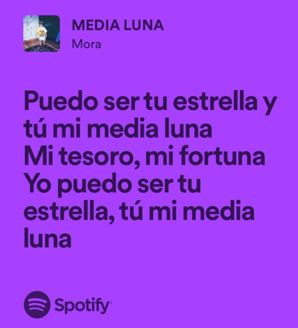 Mora – MEDIA LUNA Lyrics