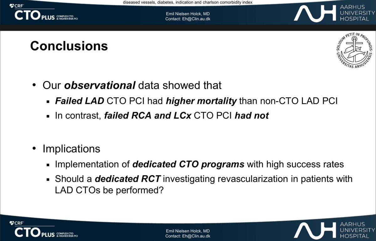 Evald Høj Christiansen (@h_evald) on Twitter photo Congratulations to our PhD student <a href="/EmilHolckMD/">Emil Nielsen Holck</a> having the best Award-Winning Abstract presentation at #CTO2024 New York <a href="/esbrilakis/">Emmanouil Brilakis</a> <a href="/mbmcentegart/">Margaret McEntegart</a> <a href="/lars_jakobsen1/">Lars Jakobsen</a> <a href="/AUHCardio/">Department of Cardiology Research AUH</a> <a href="/AUHdk/">Aarhus Uni.hospital</a> LAD CTO unopened is high risk! Congratulations to our PhD student <a href="/EmilHolckMD/">Emil Nielsen Holck</a> having the best Award-Winning Abstract presentation at #CTO2024 New York <a href="/esbrilakis/">Emmanouil Brilakis</a> <a href="/mbmcentegart/">Margaret McEntegart</a> <a href="/lars_jakobsen1/">Lars Jakobsen</a> <a href="/AUHCardio/">Department of Cardiology Research AUH</a> <a href="/AUHdk/">Aarhus Uni.hospital</a> LAD CTO unopened is high risk!