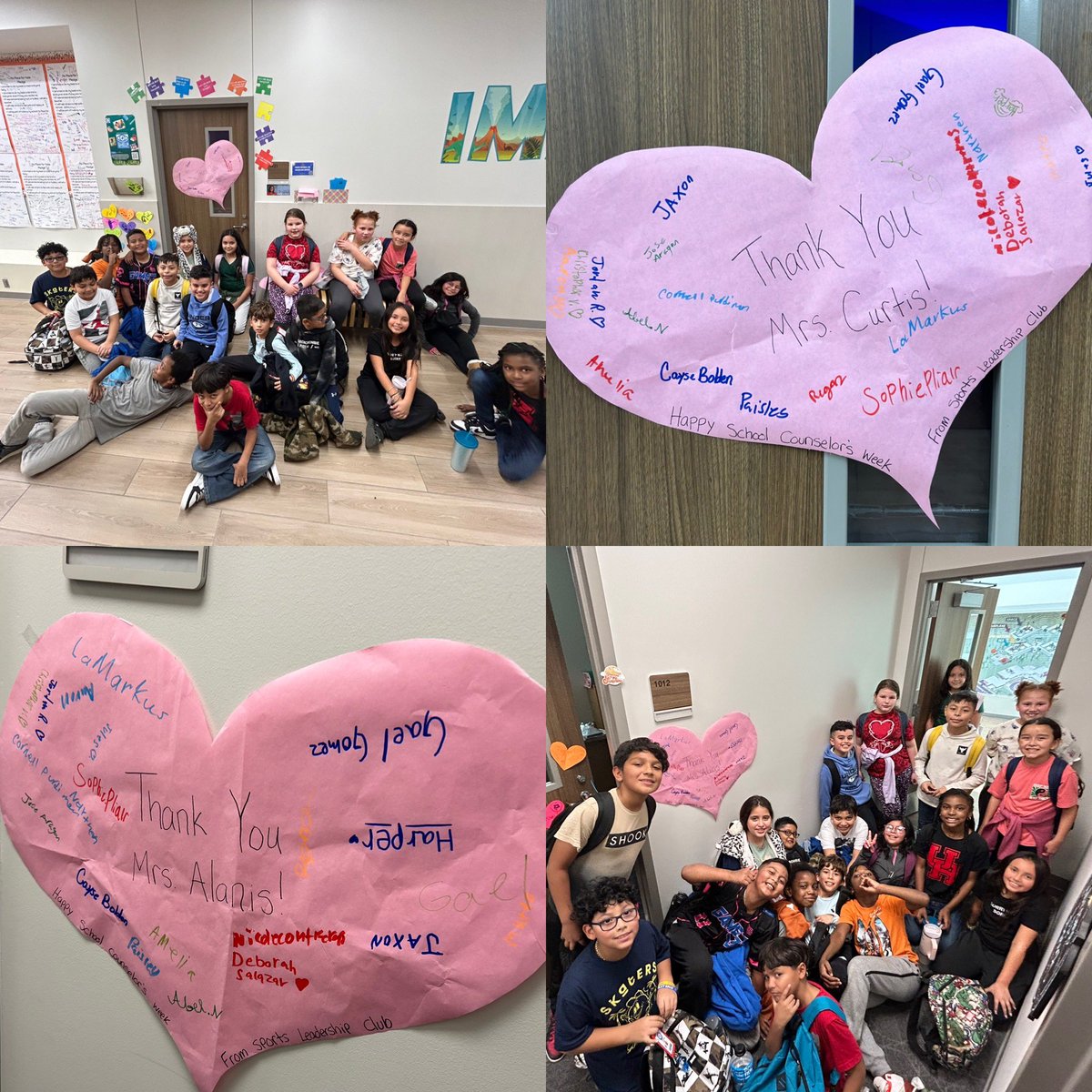 We are so grateful for our <a href="/HumbleISD_LLE/">Lakeland Elementary</a> counselors! 
Thank you Mrs. Curtis &amp; Mrs. Alanis for all that you do for our staff and students💜 #WildcatProud🐾 <a href="/mrs_counselor/">Connie Curtis 🔺</a> <a href="/MrsAlanisLLE/">Mrs. Alanis</a>