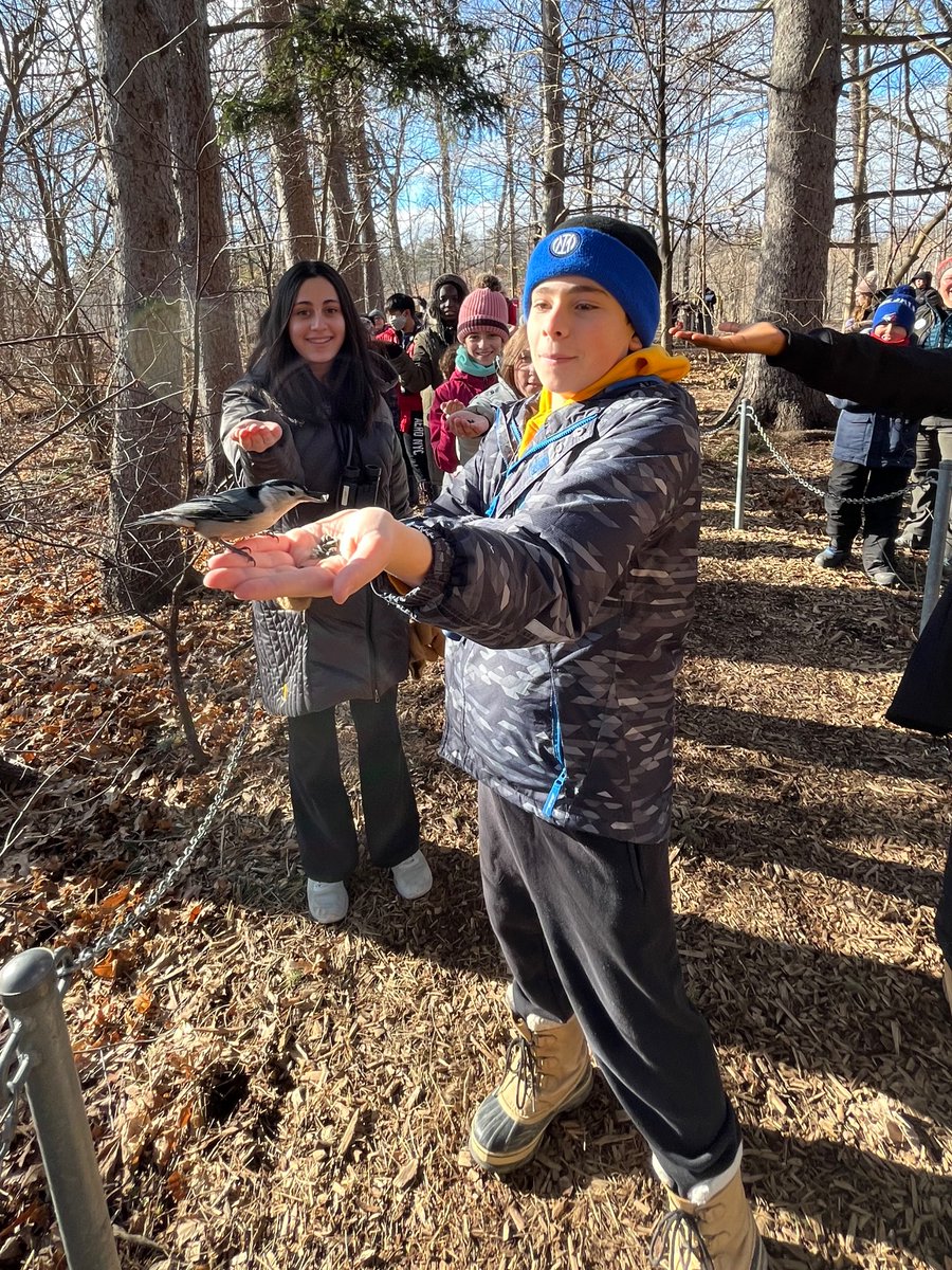 These are the faces I get to see each day. The shrieks of excitement each time a bird landed on them, brought me so much joy. What an awesome trip to <a href="/yourriverwood/">The Riverwood Conservancy 🍁</a> We learned so much and were in awe of the biodiversity and beauty that surrounded us.