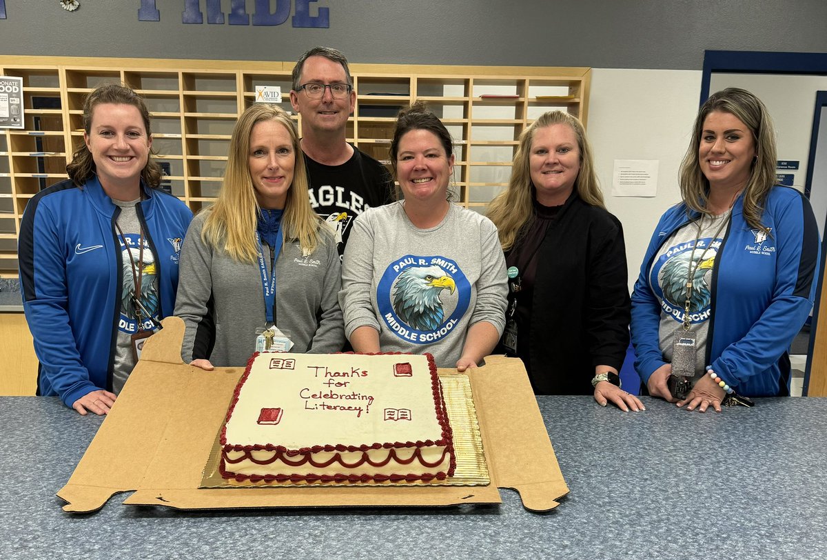 We were thrilled to have been selected as one of the finalists for #PascoCelebratesLiteracyWeek24 Thank you to <a href="/McGrawHillK12/">McGraw Hill PreK-12</a> for sponsoring an awesome cake for our staff! #soarabove
