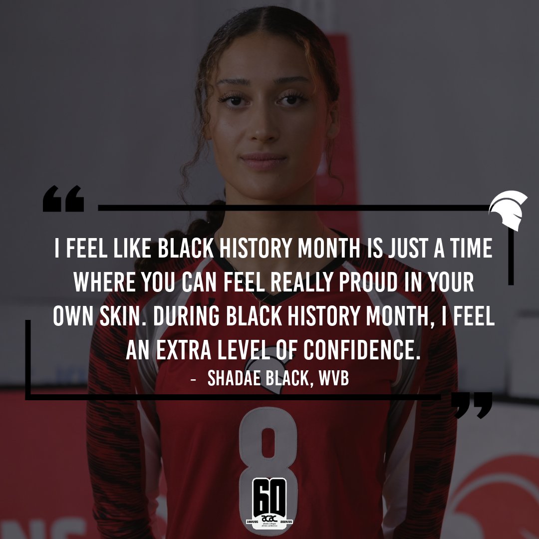 ACAC_Sport's tweet photo. BLACK HISTORY MONTH

Throughout February, the ACAC opens a window into the lives of our extraordinary Black student-athletes and coaches.

Hear their stories, embrace their pride in culture, and learn beyond the month. Together, we champion diversity and inclusivity.����

#BHM2024 https://t.co/H0jDspbN01