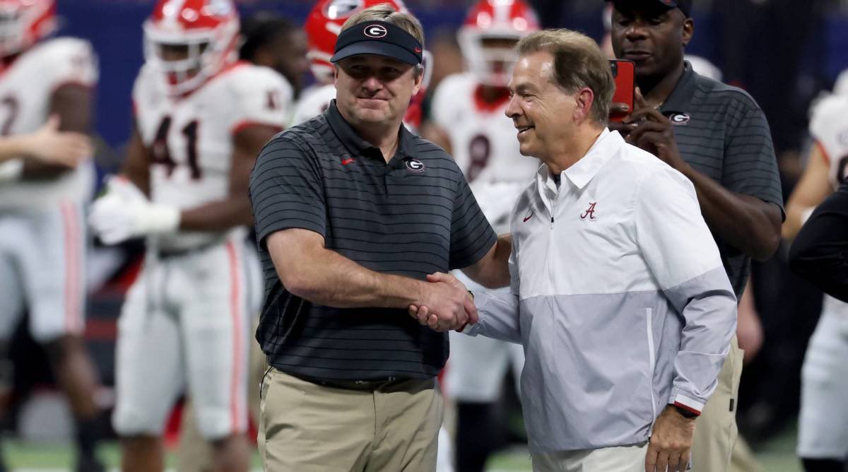 True or False: Kirby Smart will win as many titles as Nick Saban did (7).