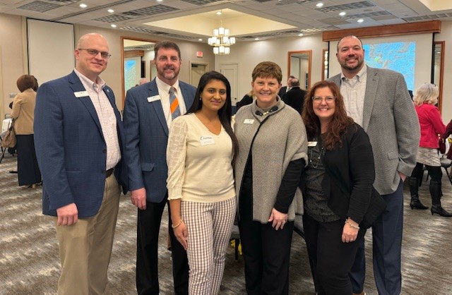 Potomac_Bank's tweet image. It was a pleasure attending Martinsburg-Berkeley County Chamber of Commerce Economic Summit 🌟, where we gained insights from John Deskins, PhD, on the economic outlook for the Eastern Panhandle and West Virginia 📈. 
#myBCT #BCTCommunity #BankLocal