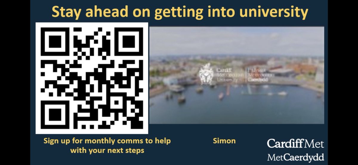 ICT_2xl's tweet photo. Diolch yn fawr to Simon Lovell-Jones from @cardiffmet for the insightful talks on AI to Year 11 &amp; 13. Scan the QR code to be updated with relevant events from Cardiff Met Uni. https://t.co/6O3lTOiuQ1