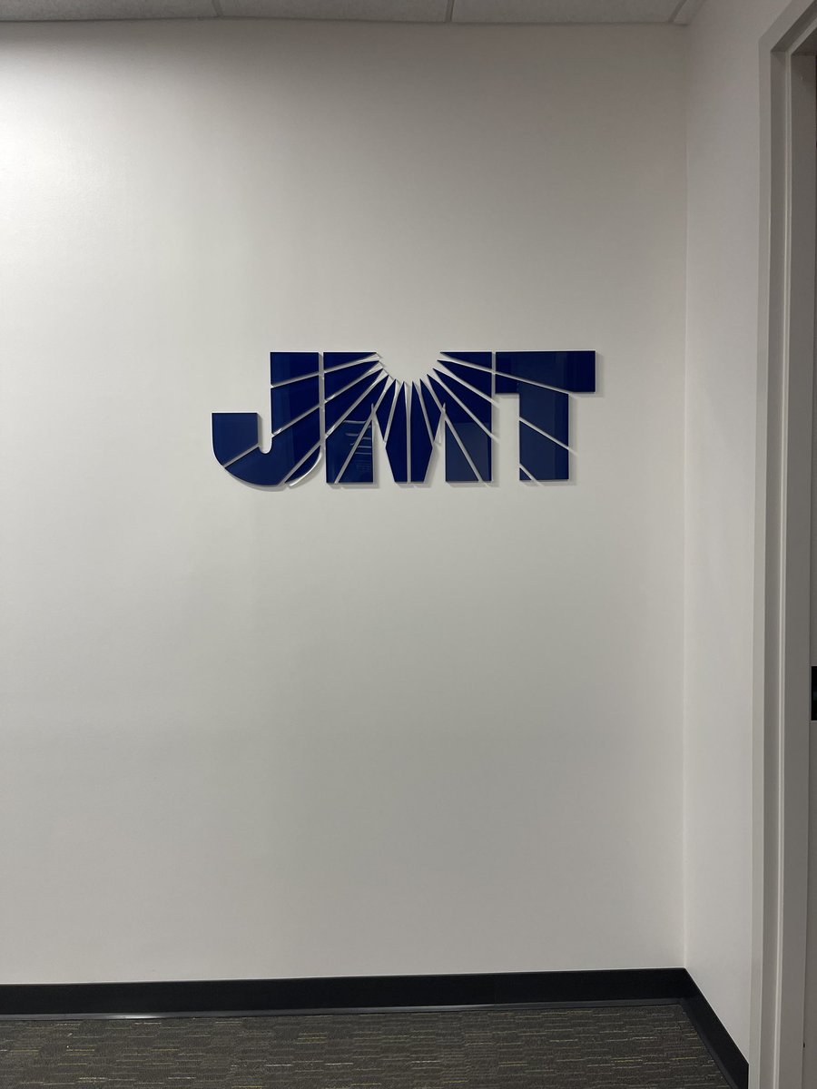 SlapEmUp's tweet image. JMT interior sign install.