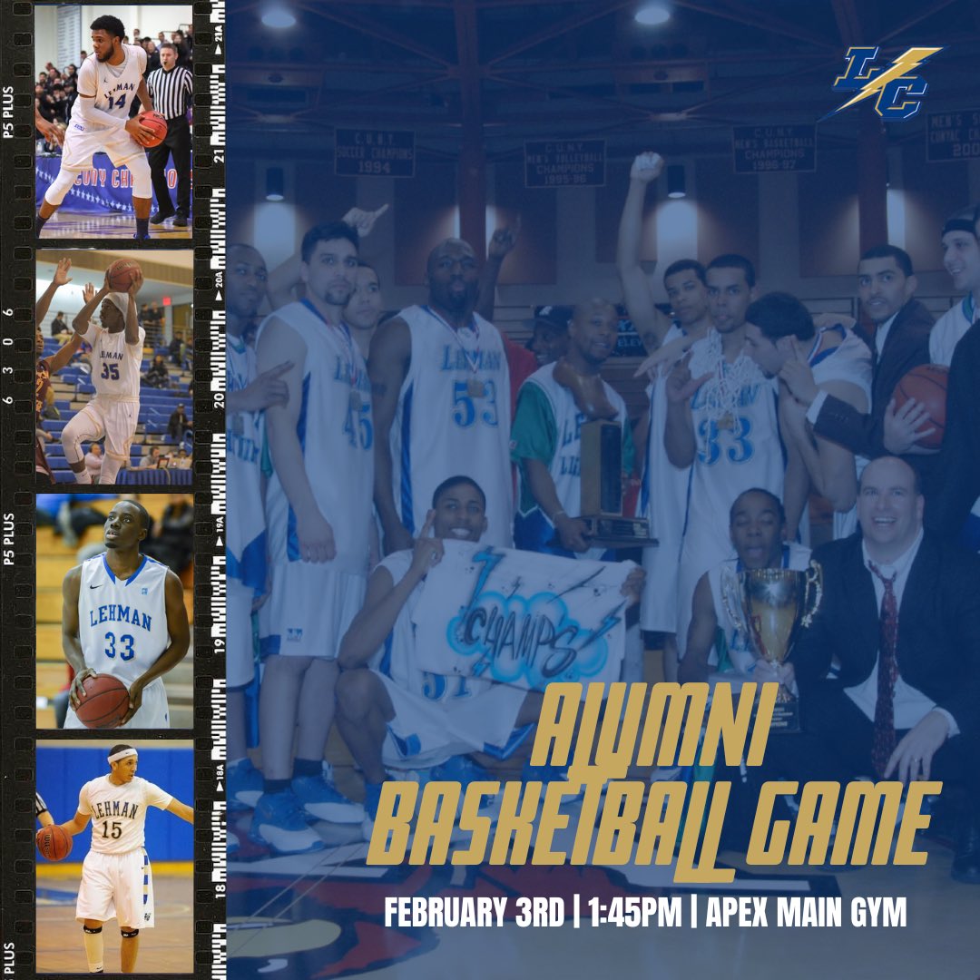 Calling ALL Alumni!!!! Tomorrow is the day: Alumni Day! Come support your Lightning Alumni! Afterwards the Lightning takes on York!
