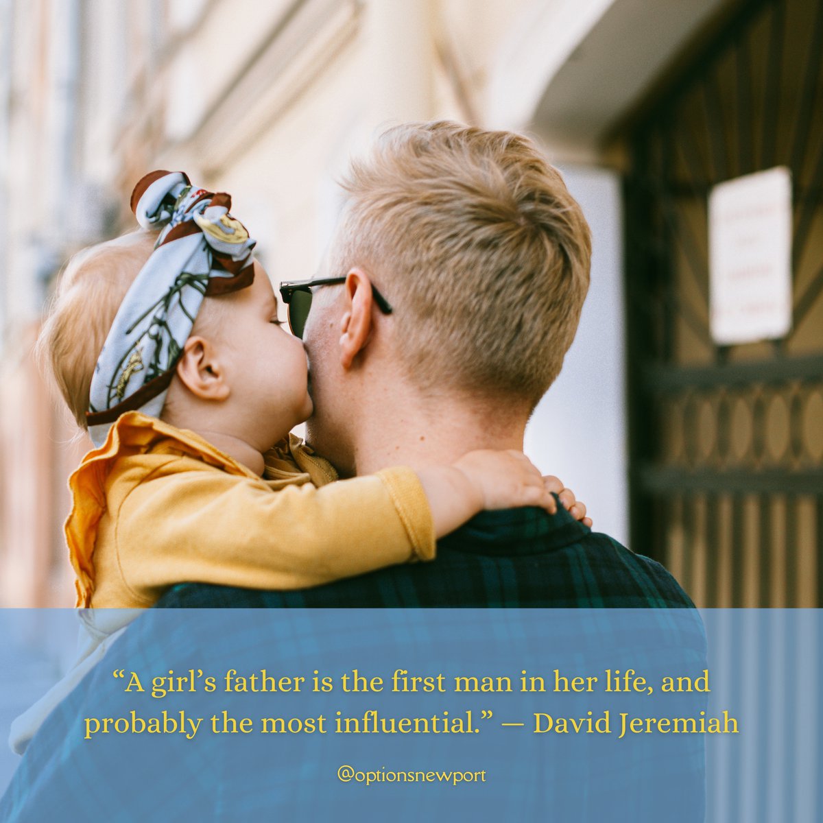 “A girl’s father is the first man in her life, and probably the most influential.” — David Jeremiah
#fatherhoodfriday #dad #parenthood #optionsnewport #wearehereforyou #newporttennessee