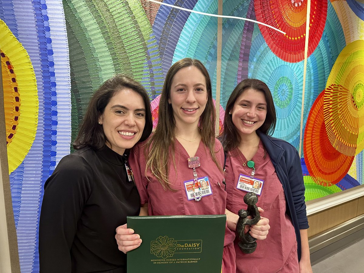 Congratulations to our latest @nyphospital Weill Cornell Daisy 🌼 Award recipient Carly Alsofrom RN ACH14 L&D! Nominated by her patient for providing such compassionate and supportive care in the birth of their 1st Child. #creatingconnections #DaisyRN #proudCNO @WillieMManzano