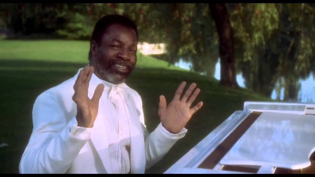 Somewhere up there, Chubbs got his hand back. 

Rest In Peace, <a href="/TheCarlWeathers/">Carl Weathers</a>.