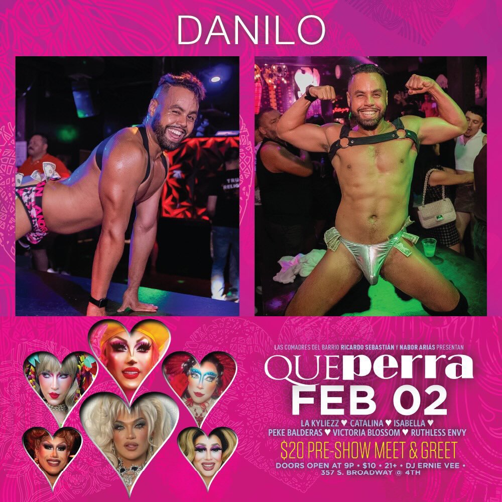 Danilofnsilva's tweet photo. #TONIGHT - #PrecinctDTLA ! THE BEST #LATINO PARTY #DOWNTOWN - Will you be my #valentine ? 😍😍 #QuePerra 9PM to 2AM #PuteriaDTLA @precinctdtla https://t.co/NncFIqF0IZ