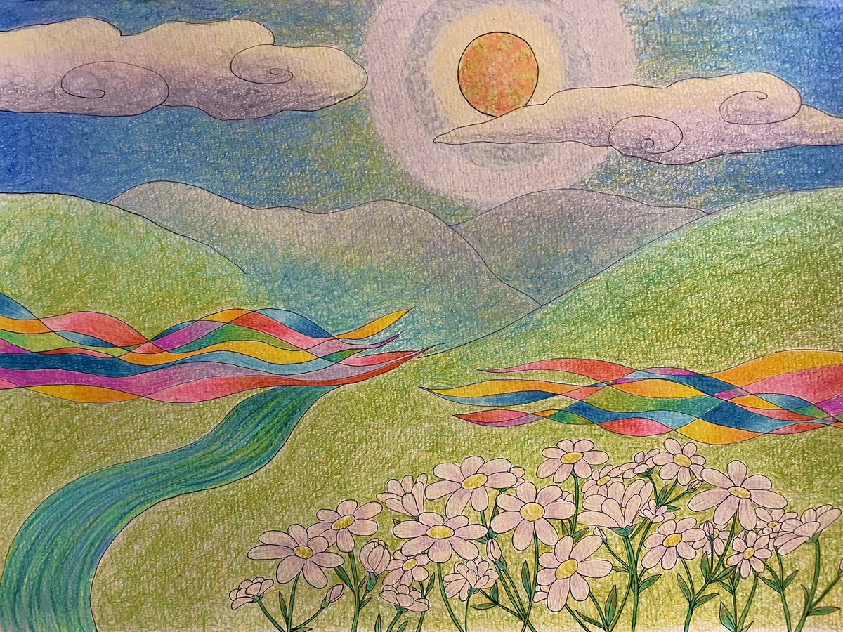 Akaneart2's tweet photo. いろえんぴつが〜っ

絵本にでてきそうな
優しい世界を描いてみました♩

#色鉛筆画 
#色えんぴつアート 
#優しい色 
#えほんの世界 https://t.co/pFf2J77Riy