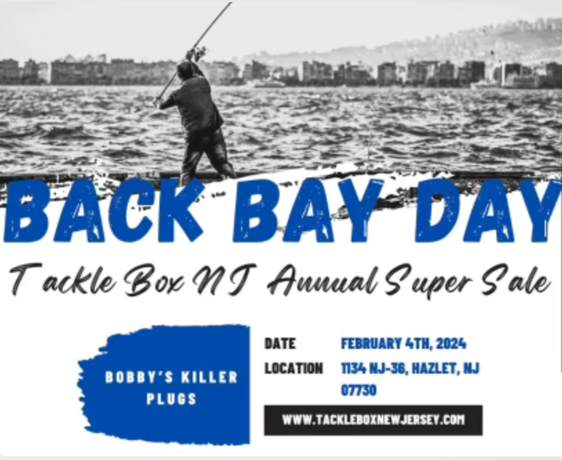 Sales and shows this time of year. Tackle Box is having a sale this weekend. Another good one to support since they've supported MAST with a nice donation to the gift auction last year.