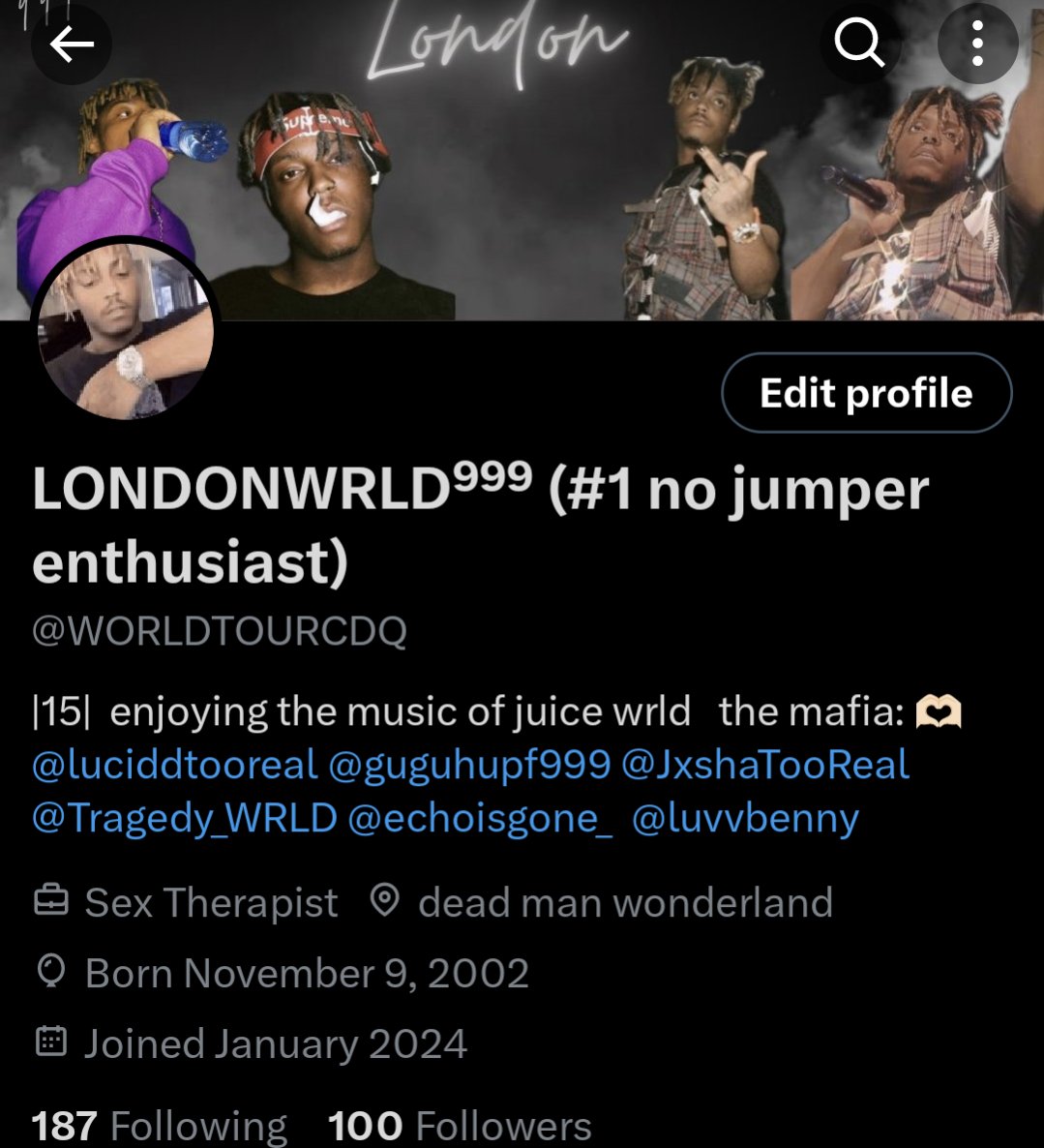 LONDONWRLD⁹⁹⁹ (#1 no jumper enthusiast) tweet media