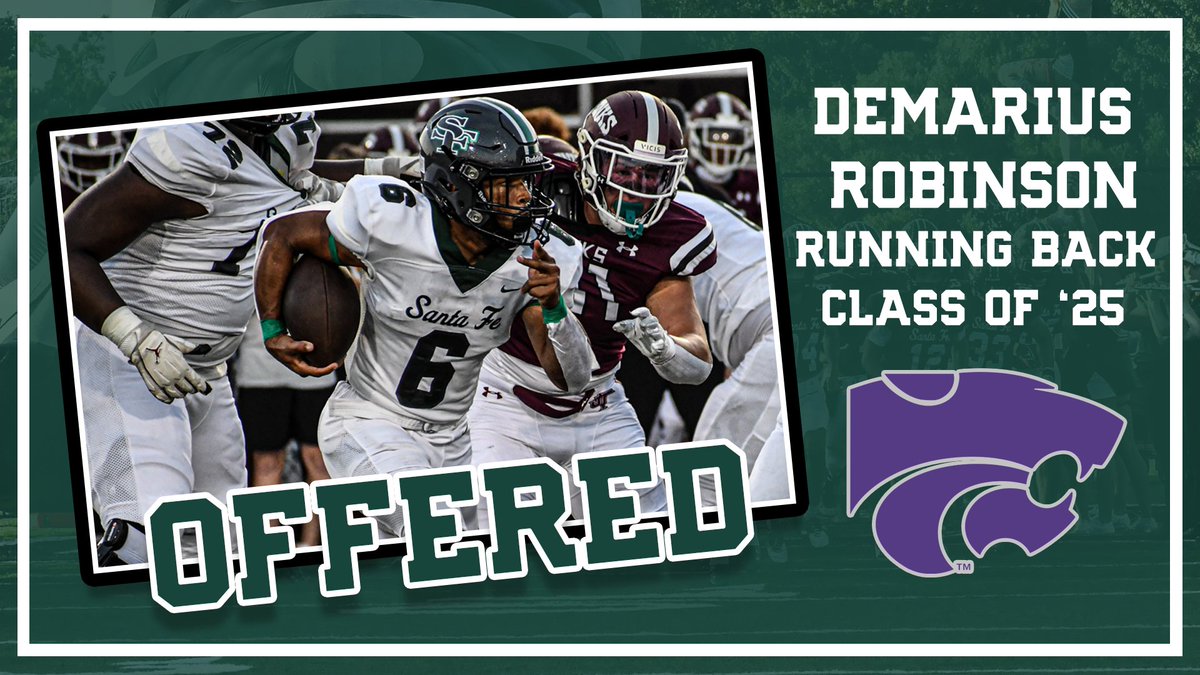 C/O 2025 RB <a href="/DemariusR1/">Demarius“Man Man”Robinson</a> with a <a href="/KStateFB/">K-State Football</a>! #RecruitTheFE
