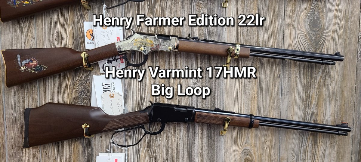 New In!
Open 9-4 Tommorow
#Pistol #Rifle #Ammo #Guns @sigsauerinc #RockIslandArmory #AutoOrdnance #M1Carbine #HenryRifles