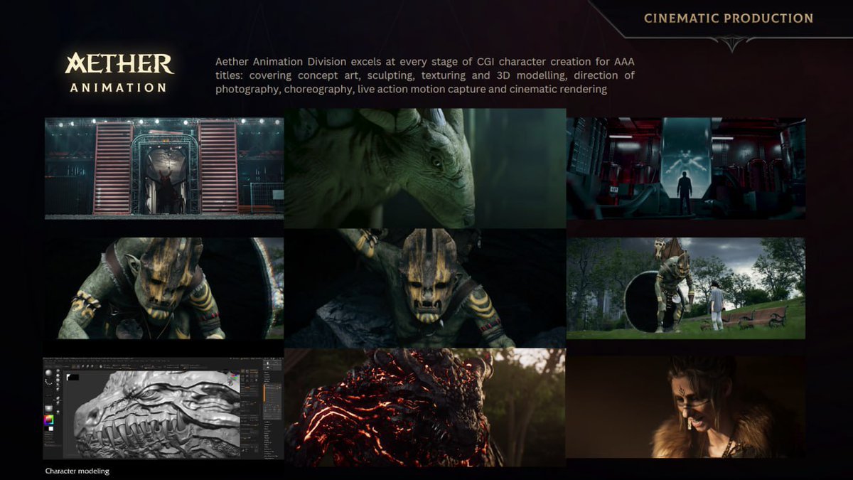yodalabs_'s tweet image. 🧵7️⃣ Only a few screenshots and BTS looks at the animation process have been shared w/ the #AetherSaga community, so far.

🚀 However, with the $AEG TGE date officially being set for late February and 3,333,333 tokens sold to NFT holders already, expect things to be ramping up