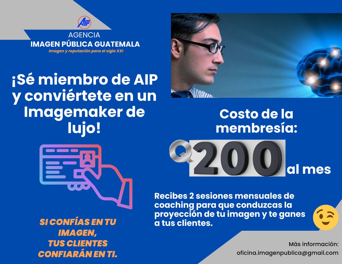 ConsultImagen's tweet photo. Te invitamos a suscribirte a la membresía AIP. Ya muchos clientes han quedado satisfechos. No te arrepentirás. https://t.co/mKiljo3uBN