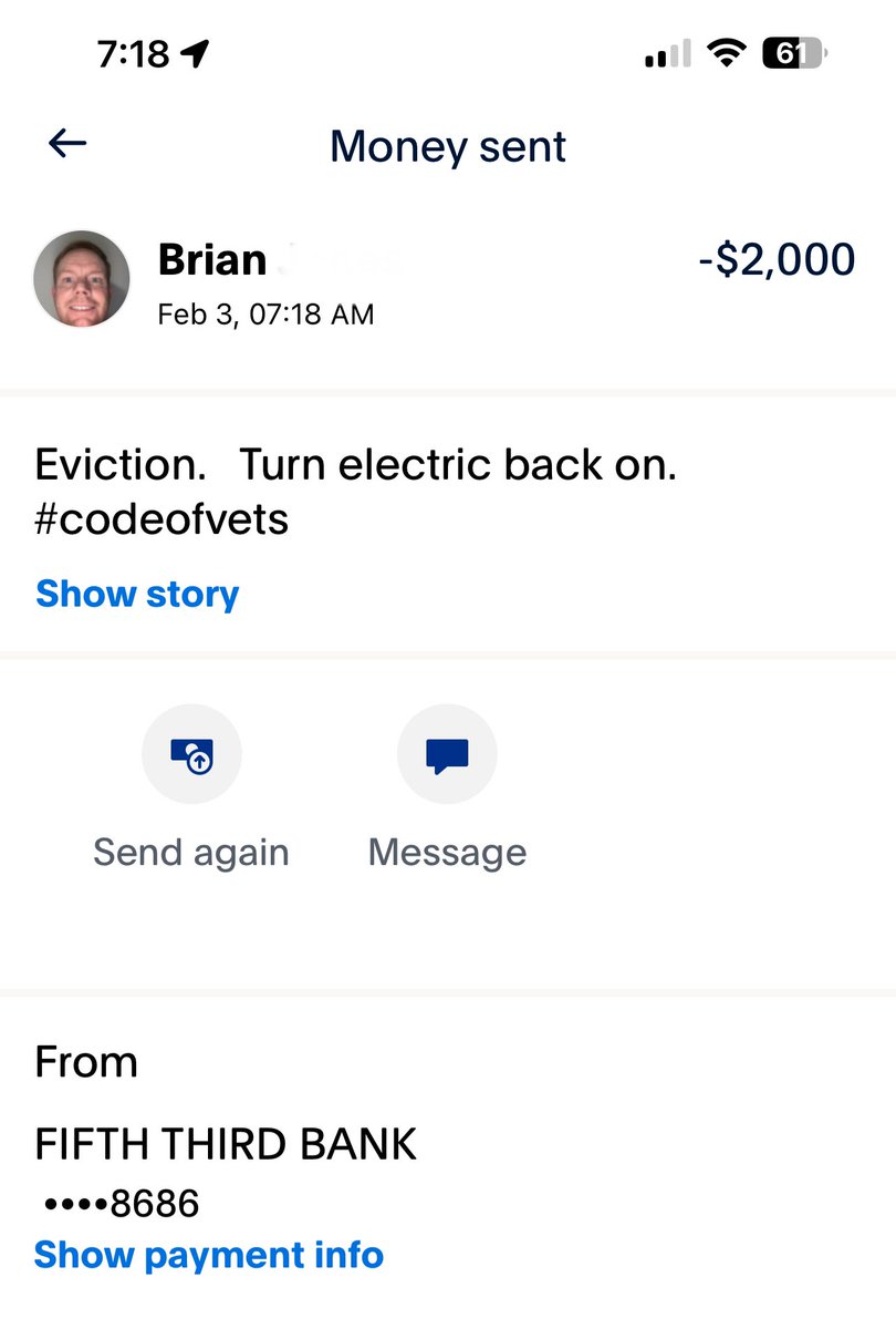 MISSION ACCOMPLISHED

One veteran at a time. #codeofvets