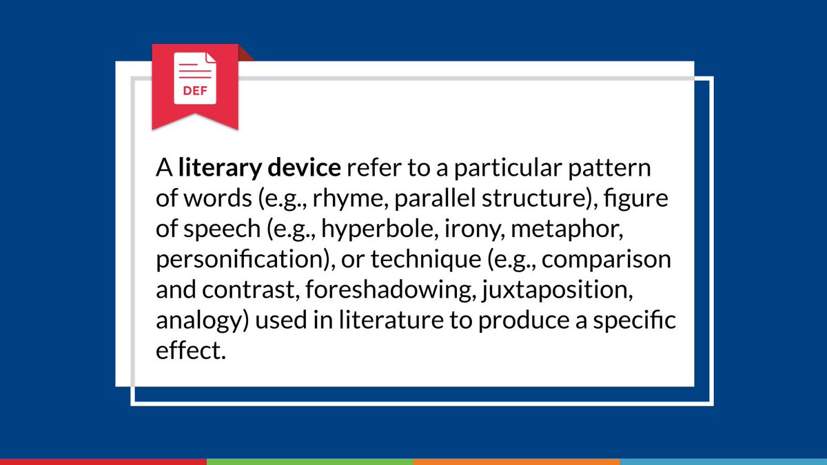 A PD on the Fly video (bit.ly/potf-ld) is available that focuses on literary devices (an African fable is featured as a mentor text). Refer to System Memo C:141 for more information. Use your Board account to access this content. #ycdsbliteracy #BHMycdsb
