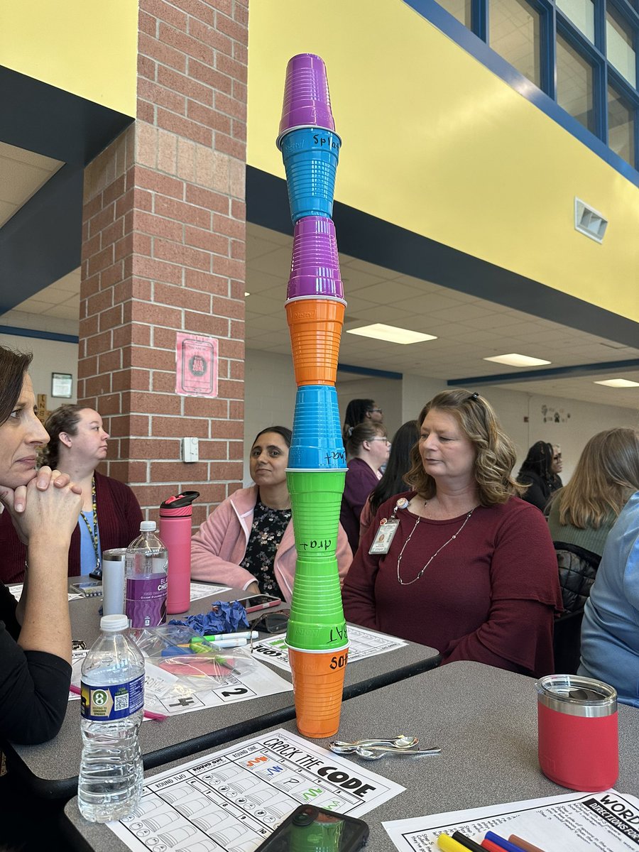Solid structure right there! #teacherPD #newideas