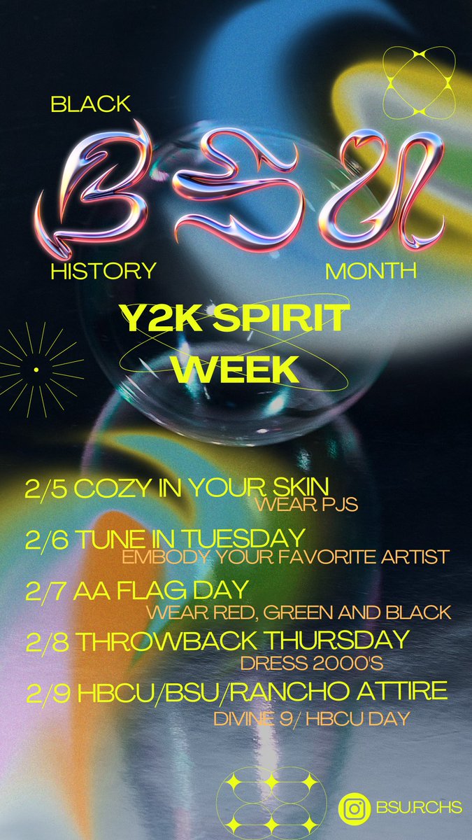 Black History Month Spirit Week starts next week! We will have lunch activities throughout the week with a grand finale on Friday that includes a Divine 9 yard show and DJ TYEHOLLYWOOD from 92.3! @RCHSAchievement <a href="/RanchoHSCougars/">Principal Aikens</a>
