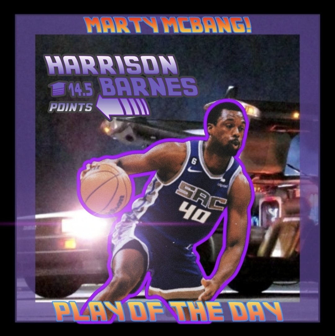 McBang85's tweet photo. BARNES OVER 14.5 POINTS TONIGHT! LOCK IT IN. LETS GET THIS ROLLING! https://t.co/ZftaFazUom