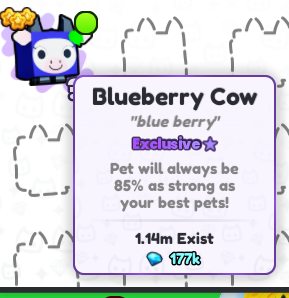 simone747253549's tweet photo. my first weekly giveaway 
i am givving away a blueberry cow
rules
like this post
retweet 
folow me https://t.co/L3GUs1AVH9