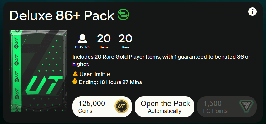 Roger_Carvi's tweet photo. Este pack tiene probabilidad de TOTY aun, lo abrirían? https://t.co/HPVOQ86ZYs