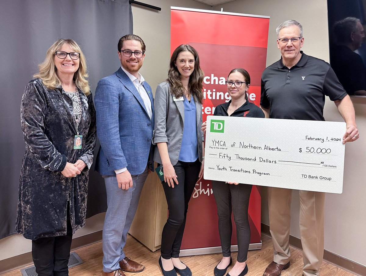 YMCAGrPrairie's tweet photo. Thanks to @td_canada's generous support, we will soon be offering the Youth Transitions Program in Grande Prairie!
Offered in partnership with @gppsd2357, YTP will support youth transitioning from grades 5 &amp; 6 into jr. high.
#grandeprairie #youthprograms @hannahs_196 @Falsetti18 https://t.co/ArhMpDKFAS