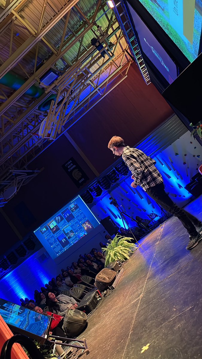 Ignite plein gaz avec Morgan de la 8e année. Tout est possible à #clair2024