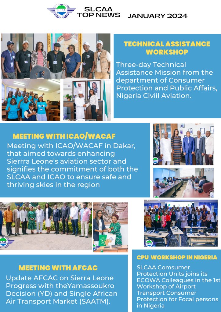 SIERRA LEONE CIVIL AVIATION AUTHORITY (SLCAA) tweet media