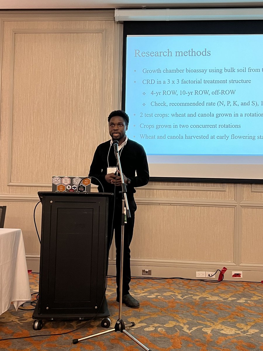 Just wrapped up an inspiring two day <a href="/ManitobaSoil/">Manitoba Soil Science Society</a> 2024 conference. Grateful for the opportunity to learn, grow, share ideas, and expand my network.